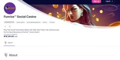 Pulsz Casino website screenshot - social casino homepage