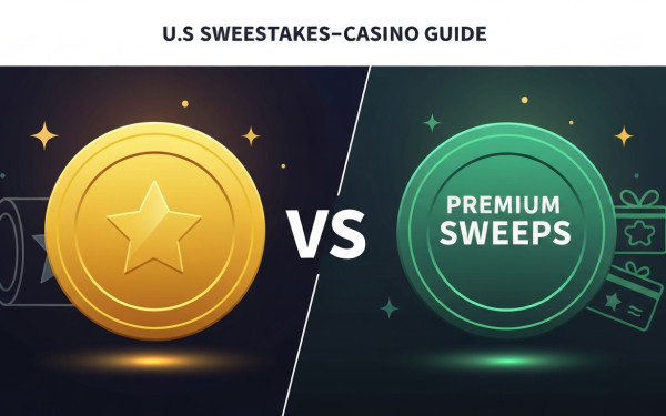 Gold Coins vs Sweeps Coins comparison for US sweepstakes casino players